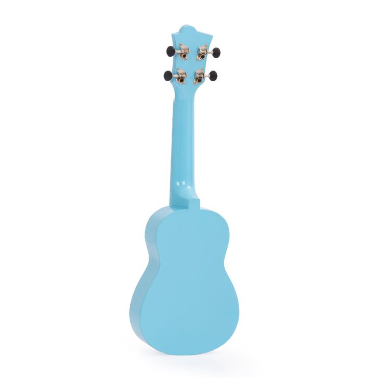 Octopus Academy graphic soprano ukulele ~ Blue with Octopus