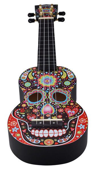Mahalo Soprano Ukulele Day of the Dead