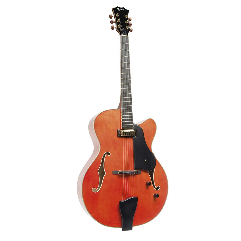 Ozark jazz guitar orange finish (3178)
