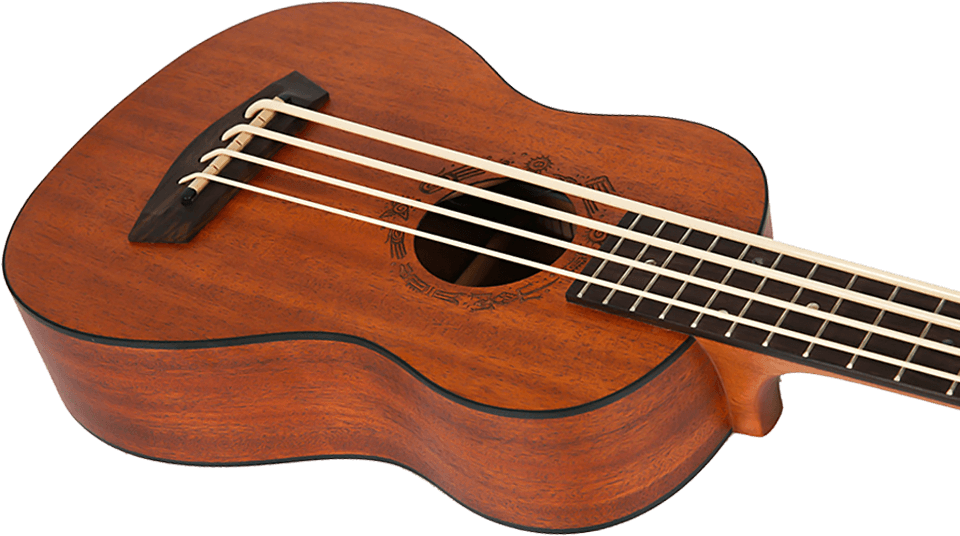 Flight DUBS Electro Acoustic Bass Ukulele With Bag