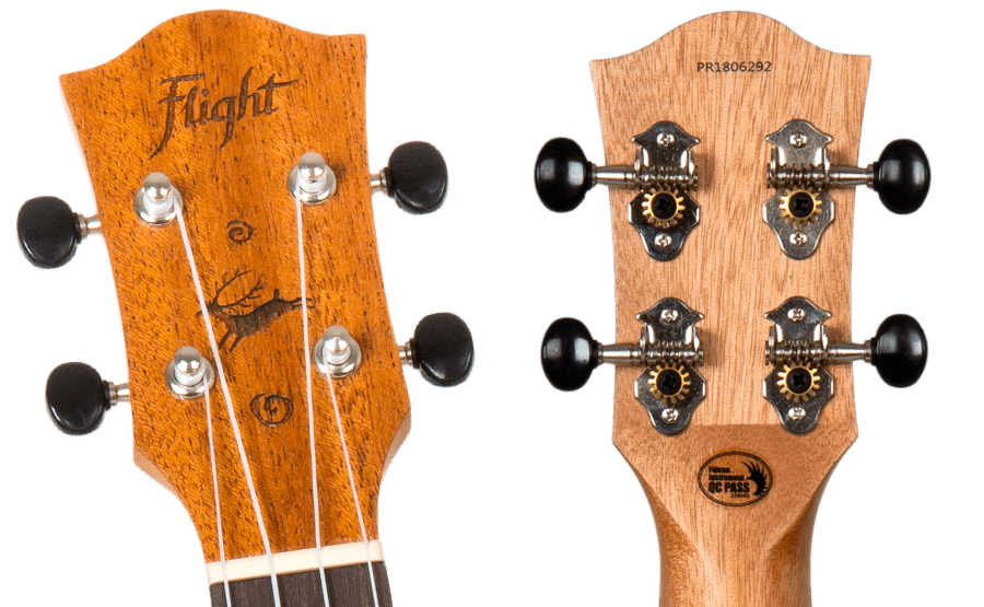 Flight DUT34 Tenor Electro Ukulele Mahogany