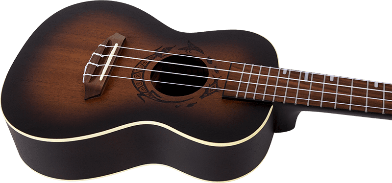Flight Gemstone DUC380 Concert Ukulele - Amber