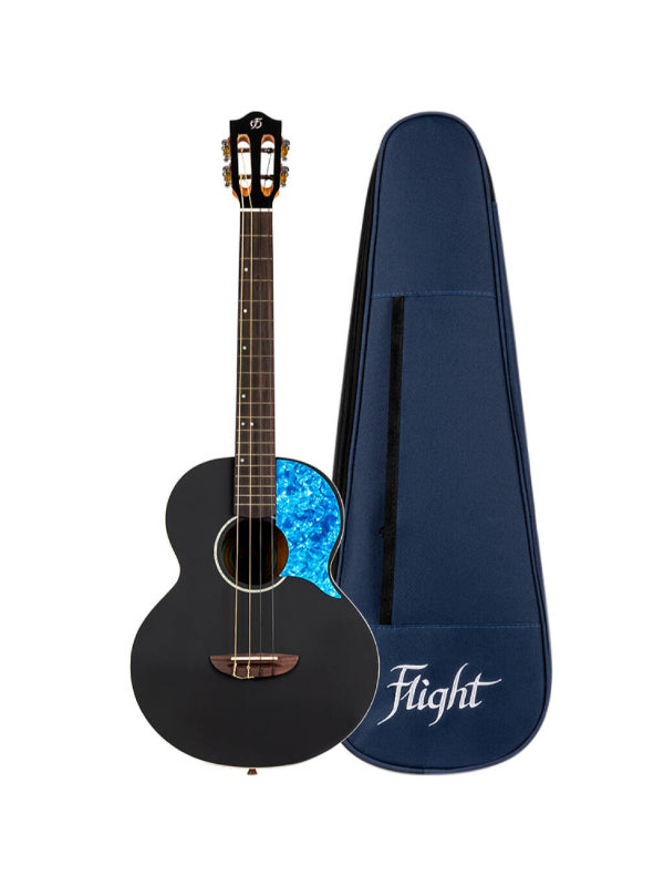 Flight Iris Baritone Ukulele - Black