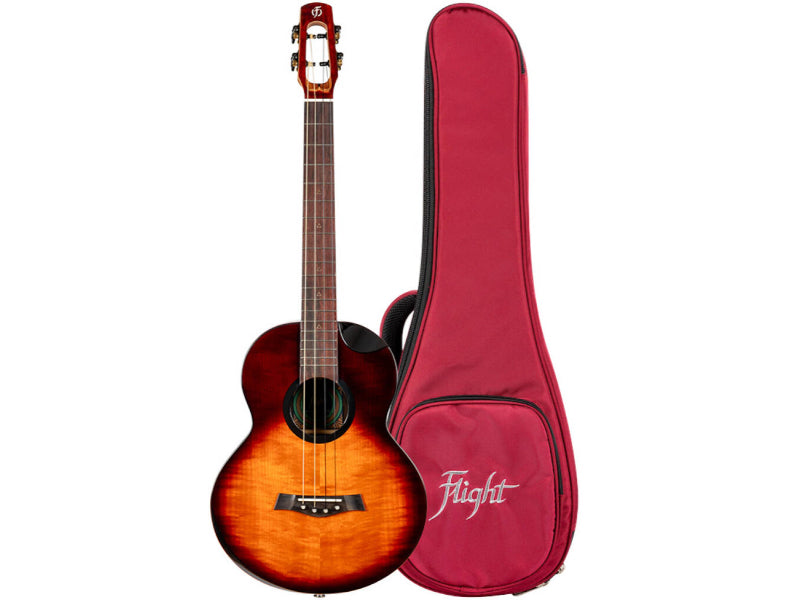 Flight Navigator Baritone Electro Ukulele - Tobacco Burst Ukulele