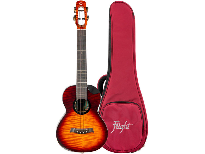 Flight Navigator Tenor Electro Ukulele - Tobacco Burst Ukulele