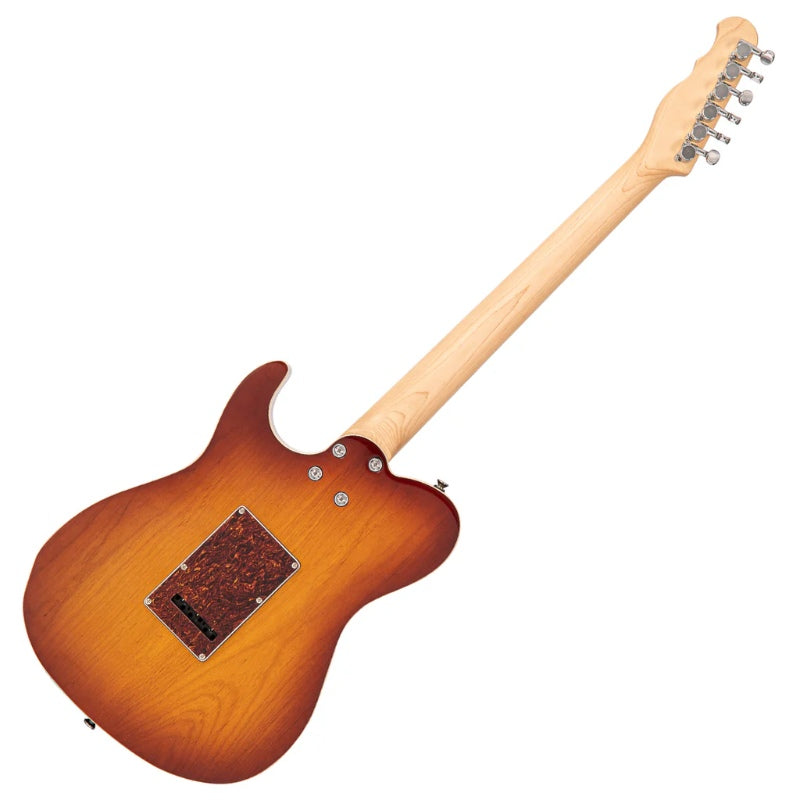 Fret-King Country Squire Semitone De Luxe ~ Honeyburst Guitar