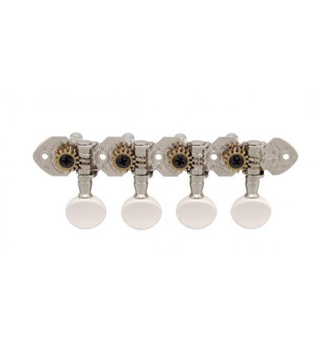 Gotoh M120 mandolin machine head set - Nickel, (2140)