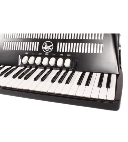 Hohner A1682 BRAVO LINE FACELIFT 111-120 BASS Black C/W Gig Bag