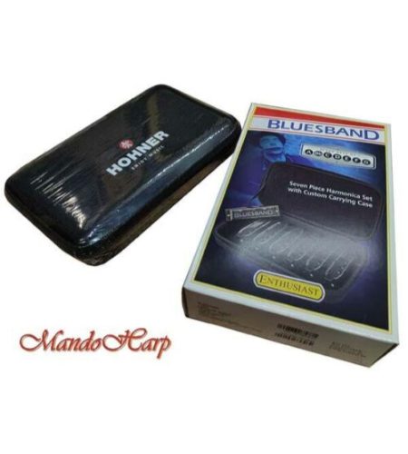 Hohner M91105 7pcs BLUES BAND HARM SET in CASE Harmonica