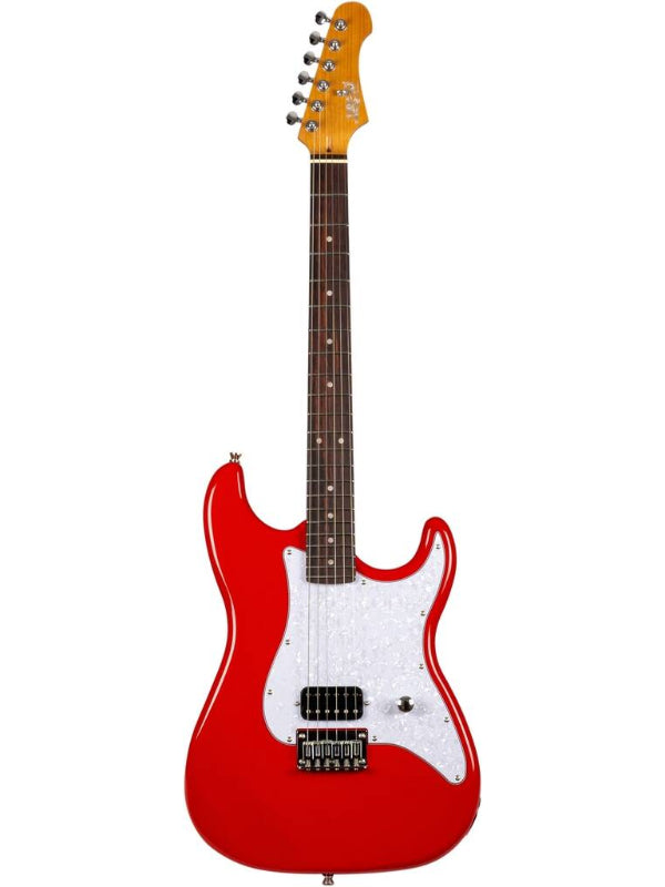 Jet JS400 Electric Guitar - Red (Hard Tail)