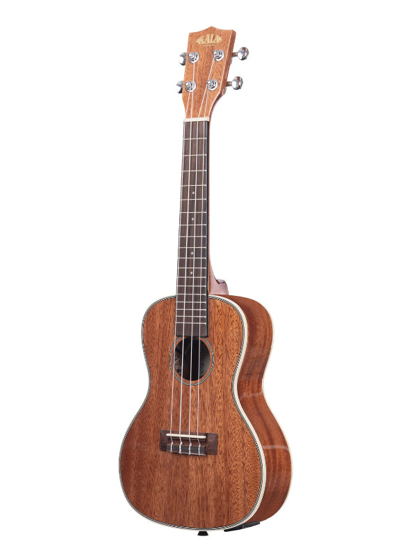 Kala KA-CGE Gloss Mahogany Concert W/ EQ Ukulele