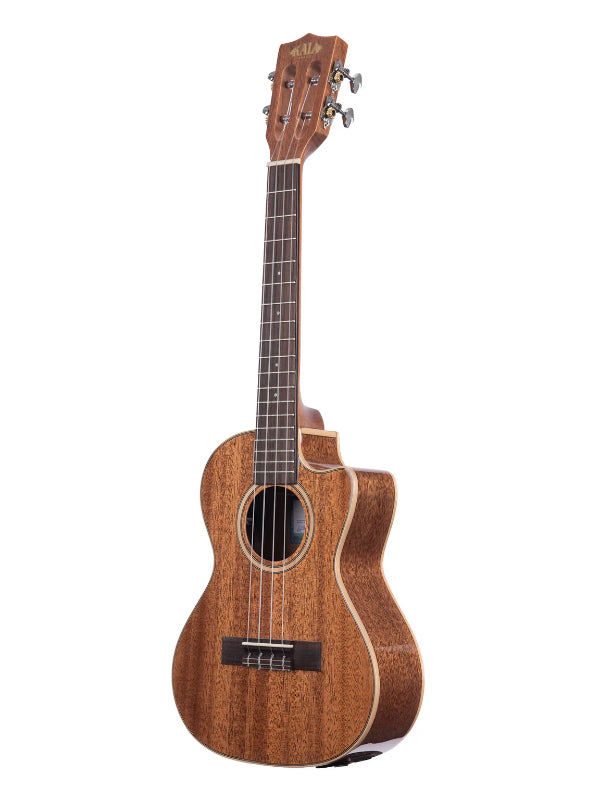 KALA KA-SMH-TG-CE ALL SOLID GLOSS MAHOGANY TENOR CUTAWAY W/ EQ UKULELE