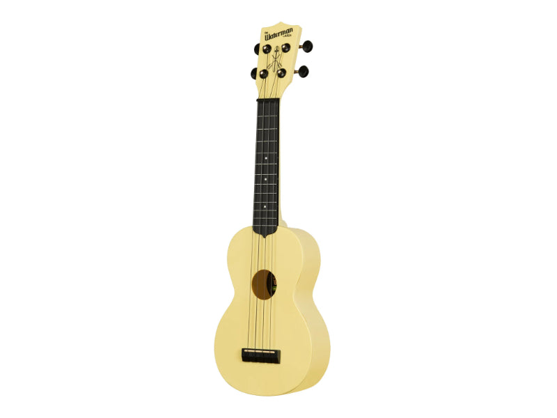 Kala KA-R-WMG-YL-S Starlight Yellow GITD Soprano Recycled Waterman Ukulele
