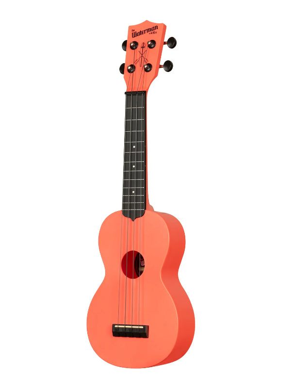 Kala KA-R-WMS-PK-S Pink Dusk Soprano Recycled Waterman Ukulele