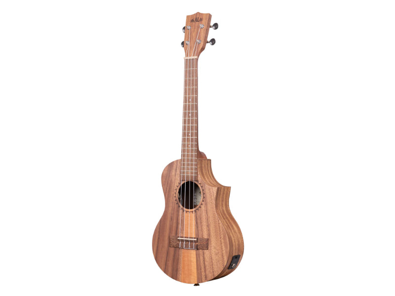Kala KA-TK-T-CE Teak Tri-Top Tenor Ukulele w/ Cutaway & EQ