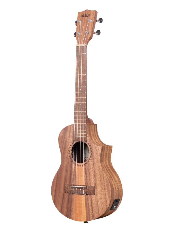 Kala KA-TK-T-CE Teak Tri-Top Tenor Ukulele