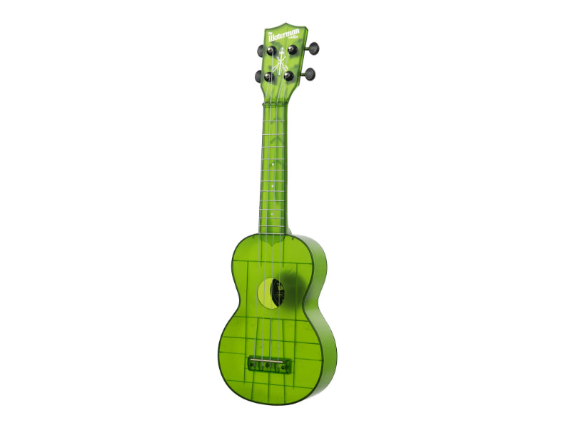 Kala KA-WMT-GN-S Jade Green Transparent Soprano Waterman Ukulele