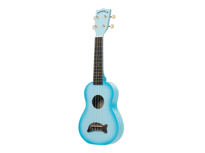 Kala MK-SD/LBLBURST Light Blue Burst Soprano Dolphin Ukulele