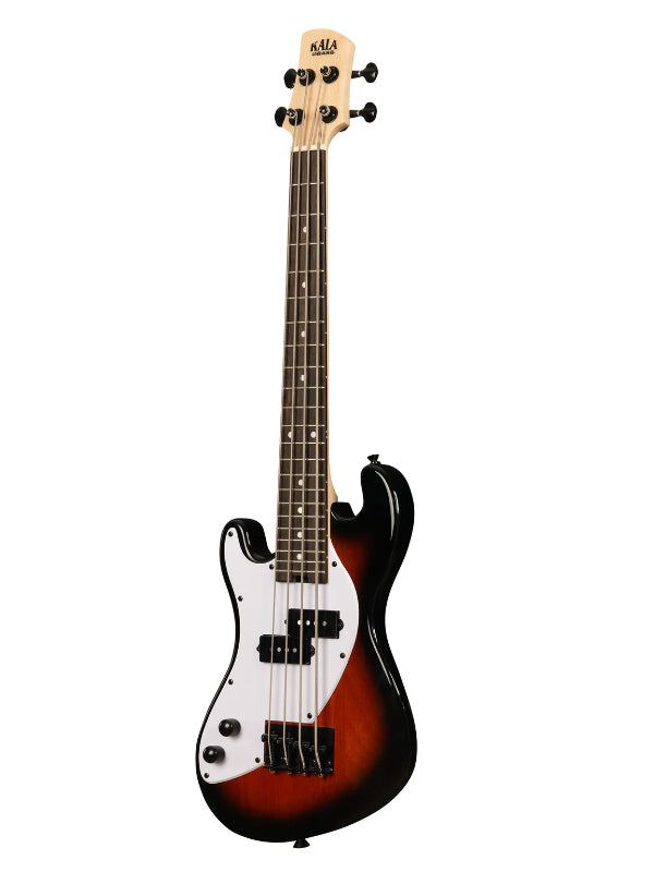 Kala UBASS-SB-TB-FS-L Electric Tobacco Burst Fretted U•BASS® Left-Handed Ukulele