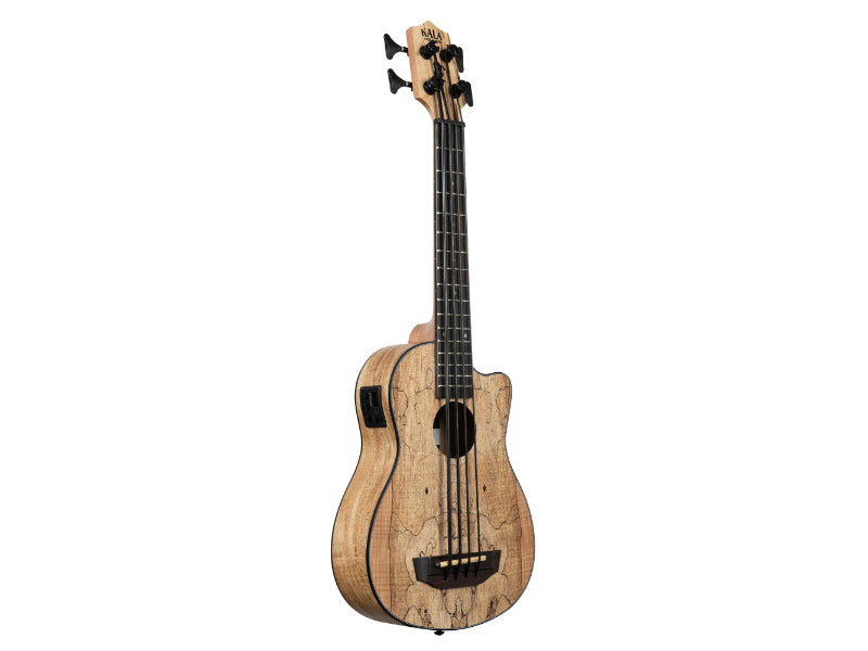 Kala UBASS-SP-MAPL-FS Spalted Maple Acoustic-Electric U•BASS®