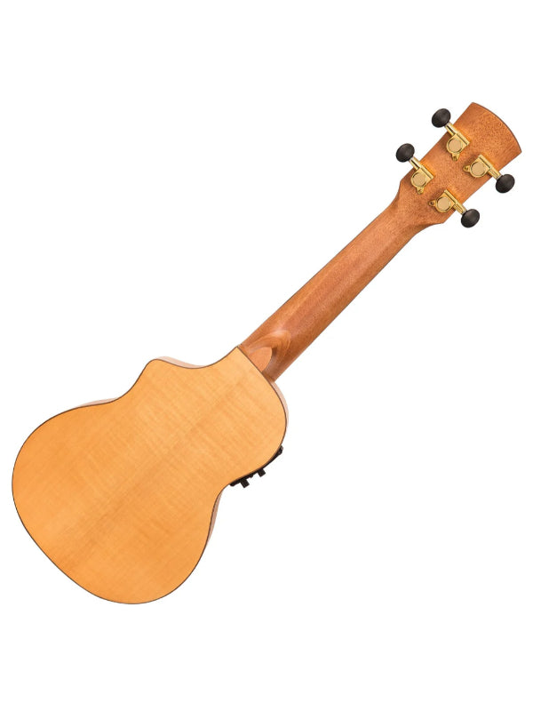 Laka Maple Series Electro-Acoustic Cutaway Ukulele Carry Bag ~ Soprano