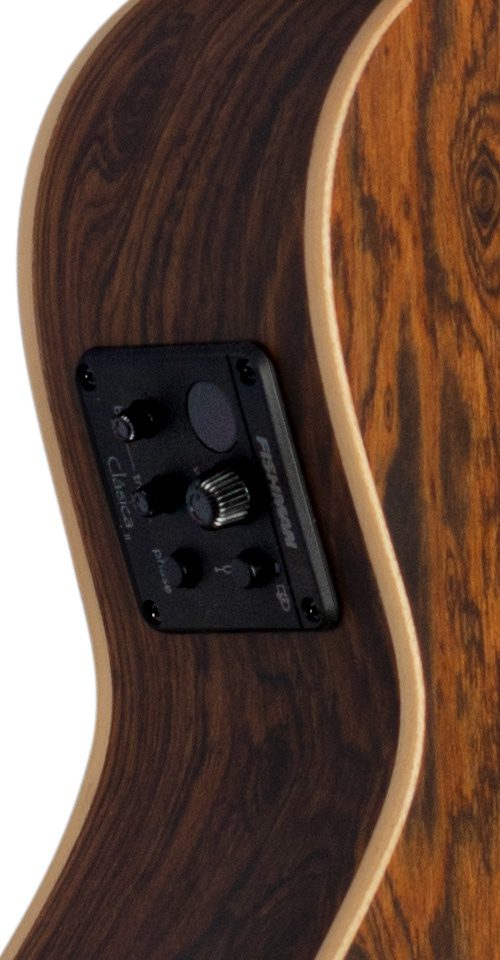 Lanikai FB-EBU Figured Bocote Electric Bass Ukulele