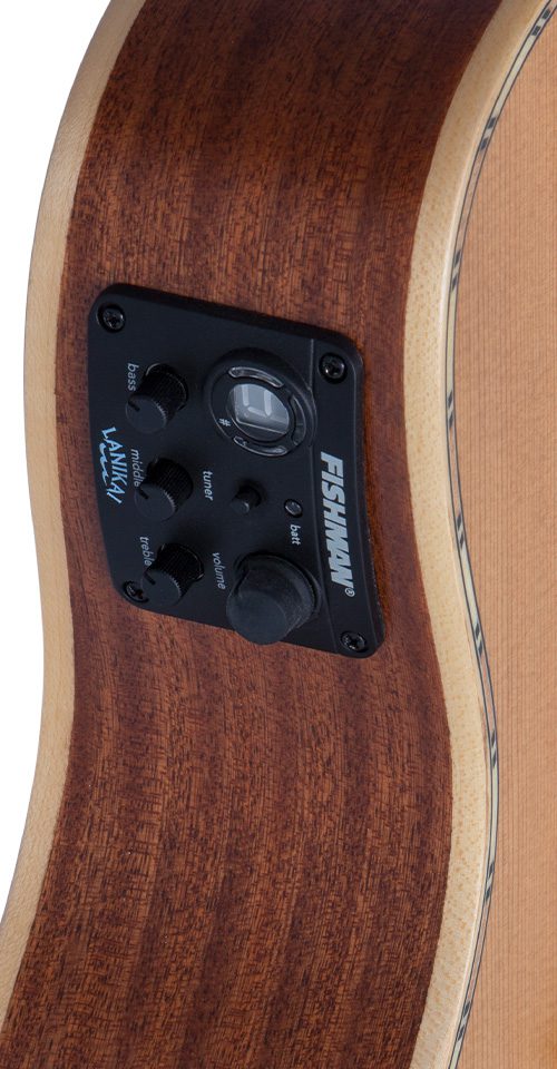 Lanikai CDST-CEC Cedar Solid Top Concert A/E Ukulele