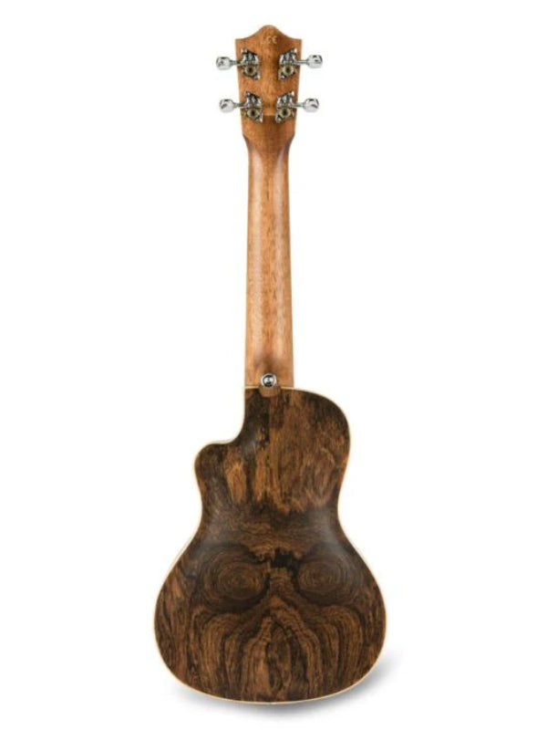 Lanikai FB-CETC Concert Electro Figured Bocote Ukulele With Gig Bag