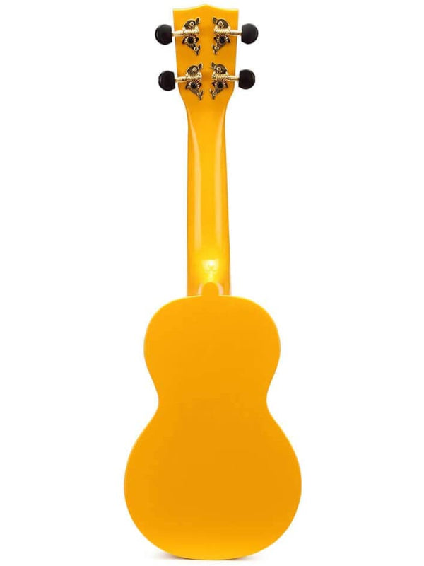 Mahalo Soprano Ukulele Art Design Smile Yellow