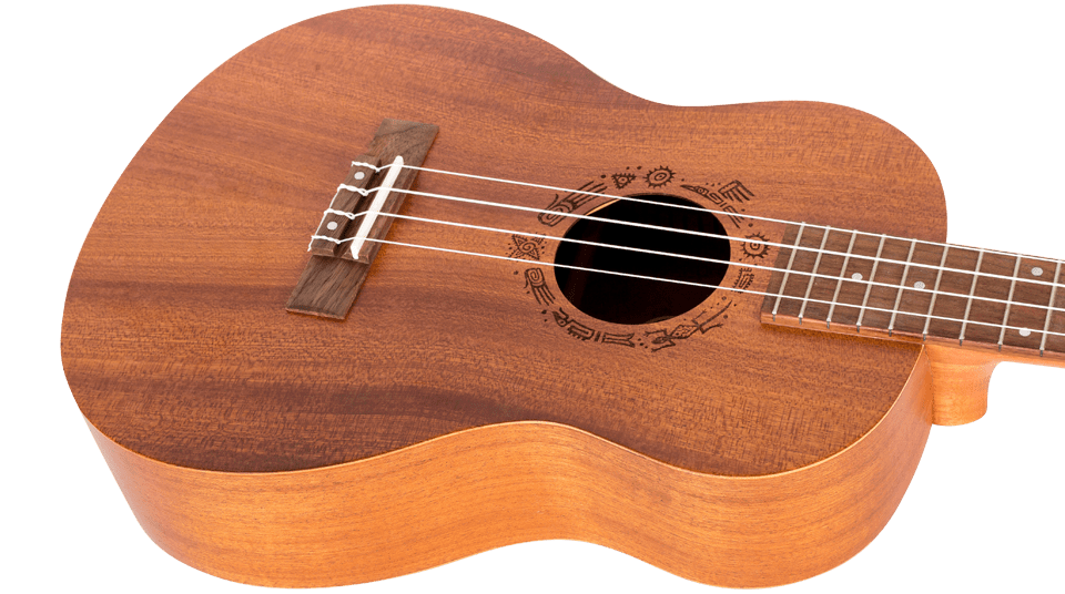 Flight NUB310 Sapele Baritone Ukulele With Bag