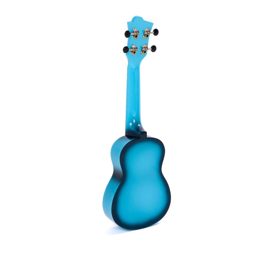 Octopus Soprano Ukulele Light Blue Burst