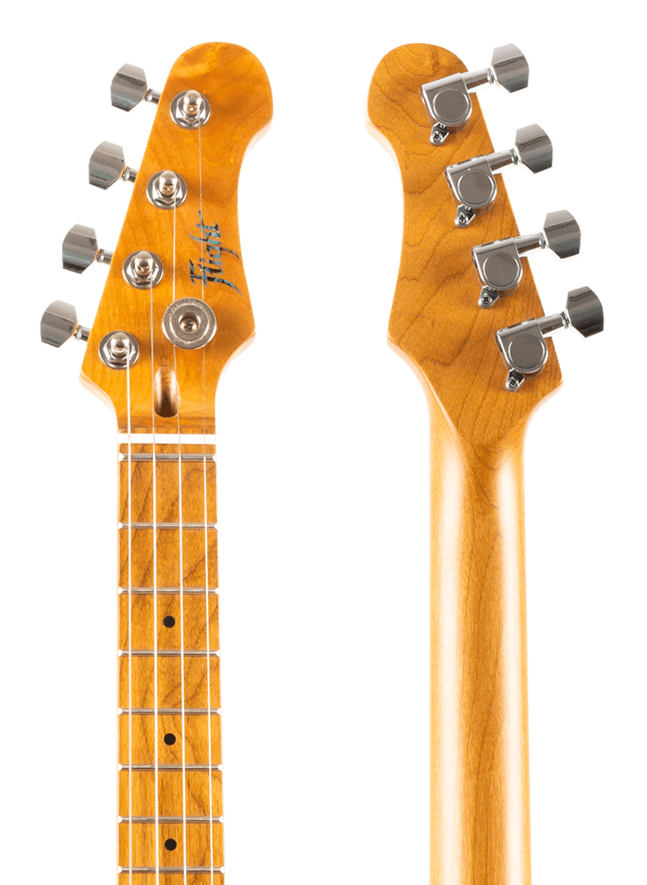 Flight Pathfinder Tenor Electric Ukulele - Trans Black