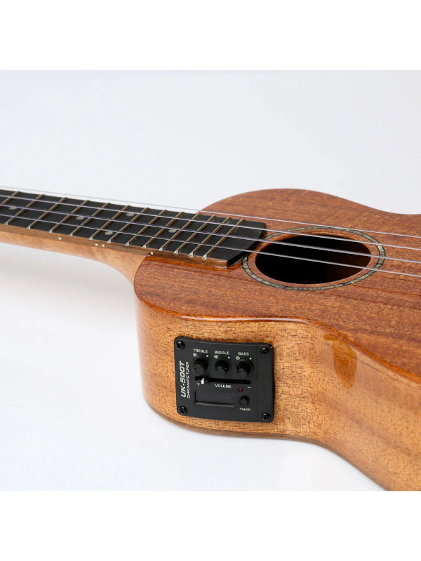 Snail SUC-M2 Mahogany Concert Electro-Acoustic Ukulele Gloss Finish