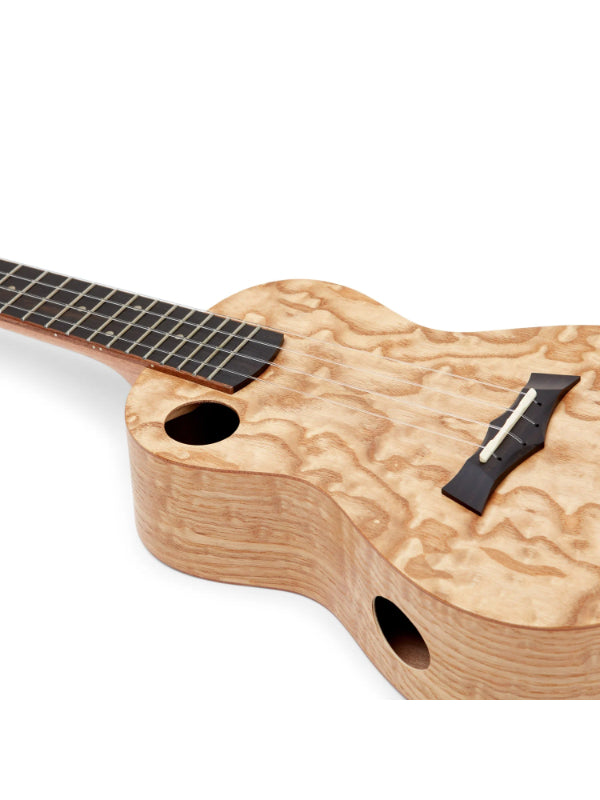 Snail UKC-470 Concert Ukulele Quilted Ash