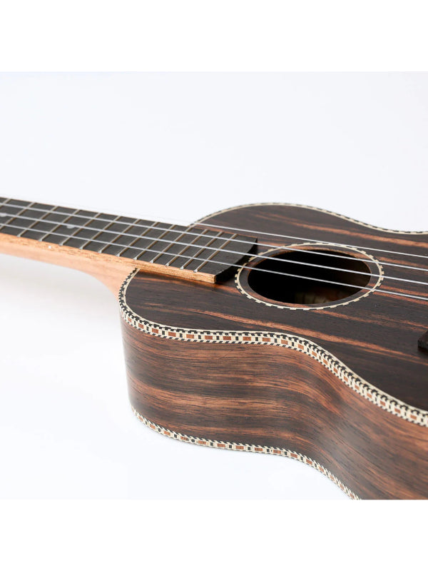 Snail UKC-E498 Ebony Concert Ukulele