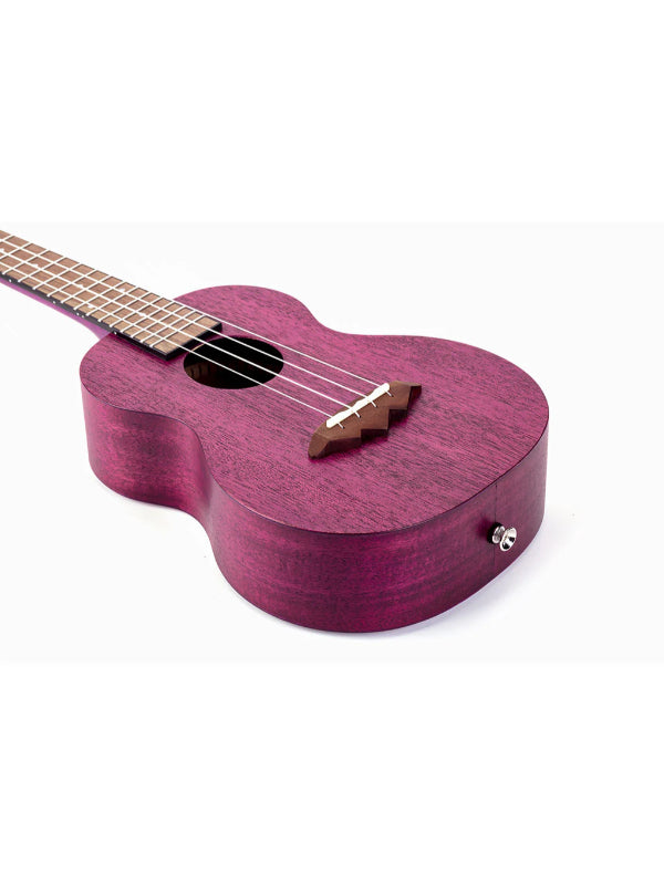 VTAB EL-55 Mahogany Concert Ukulele Series Red