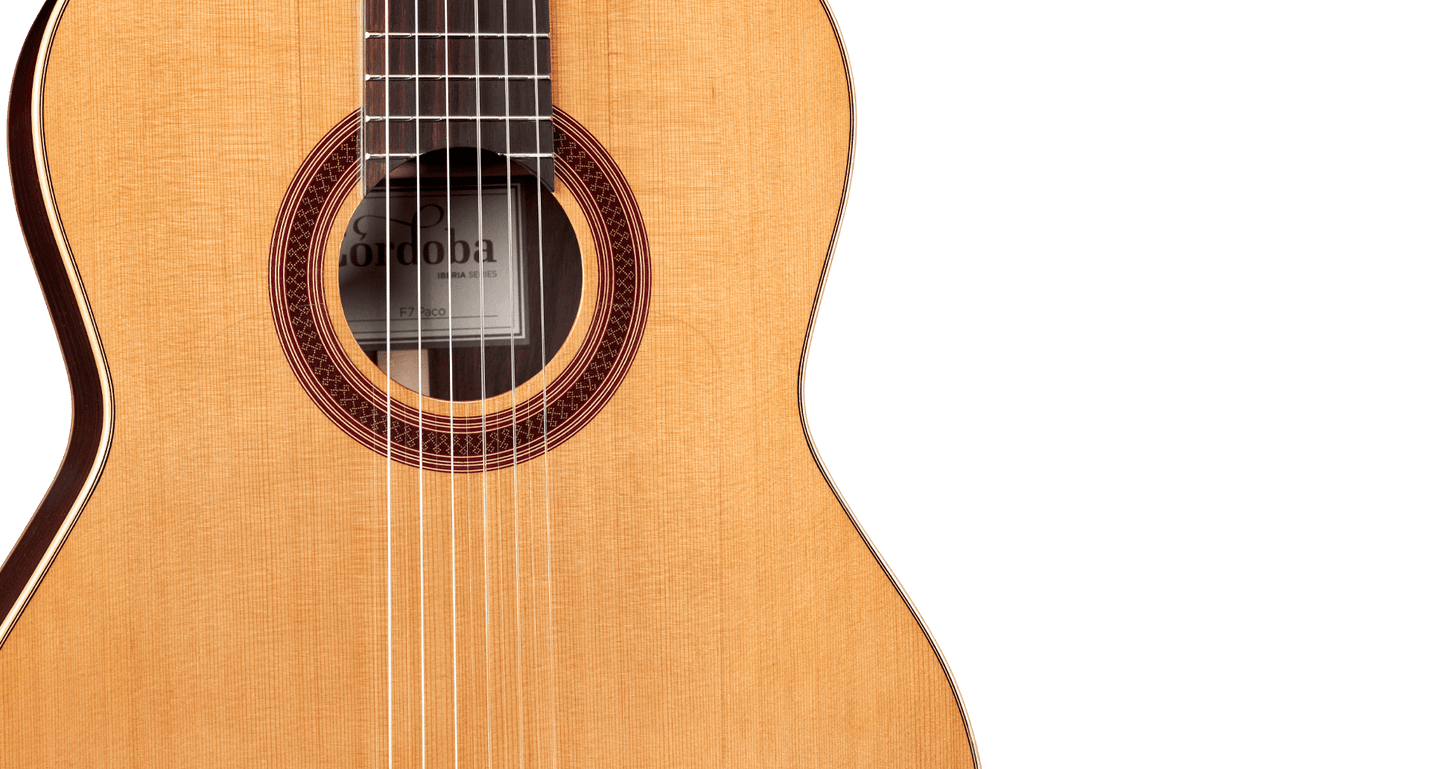 Cordoba F7 Paco Flamenco Natural Gloss Guitar