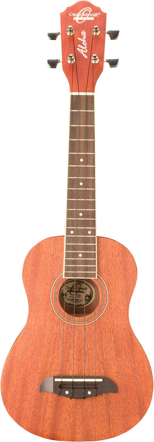 Oscar Schmidt OU2-A-U Concert Ukulele Satin Mahogany