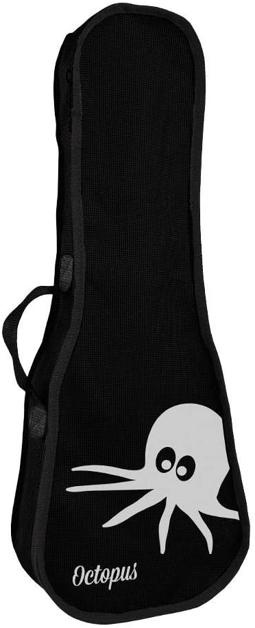 Octopus Soprano Ukulele Red Burst