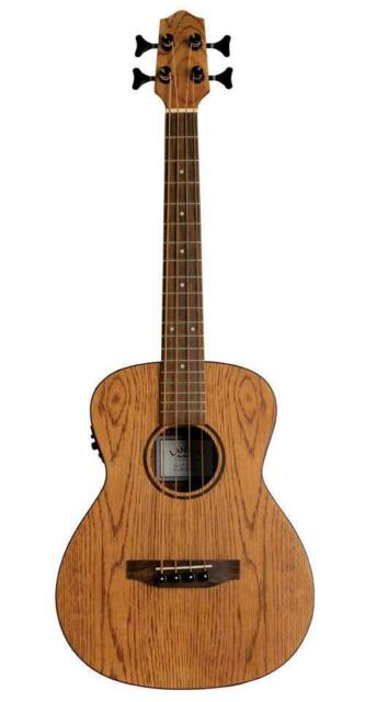 Lanakai OA-EBU Oak Electric Bass Ukulele