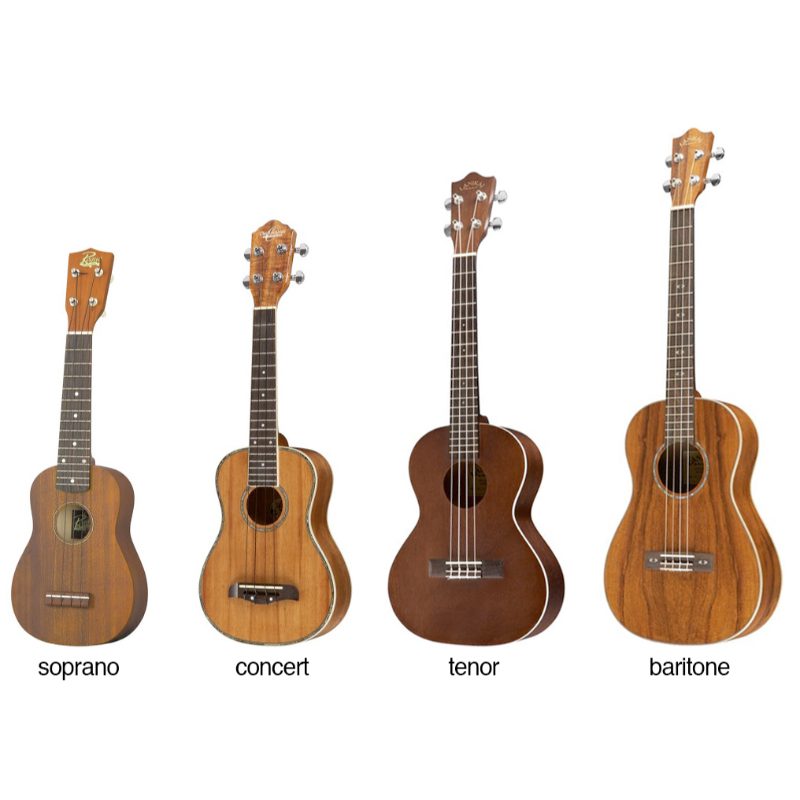 Ukulele Sizes