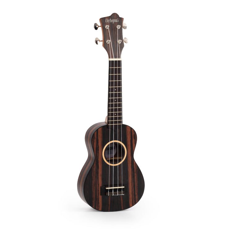 Octopus Ebony soprano ukulele