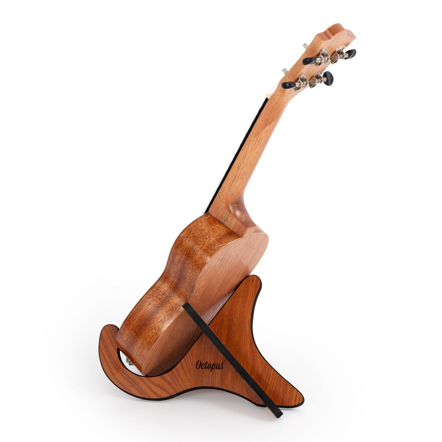 Octopus wooden ukulele stand