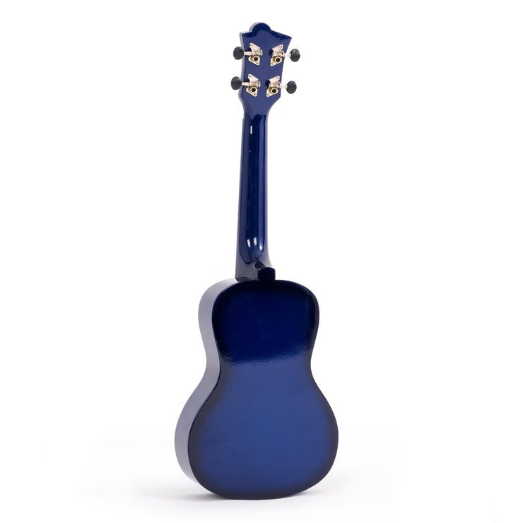 Octopus Academy concert ukulele ~ Dark Blue Burst