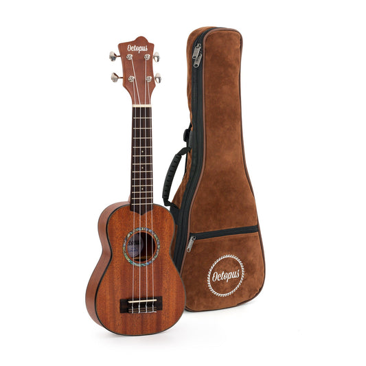 Octopus All solid mahogany soprano ukulele