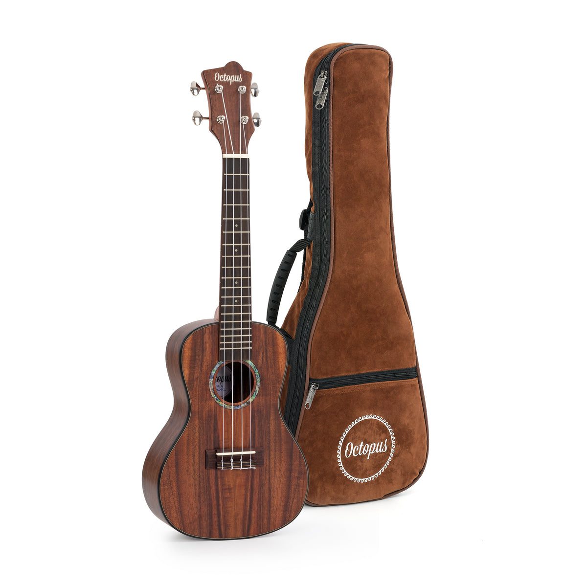 Octopus All solid acacia concert ukulele