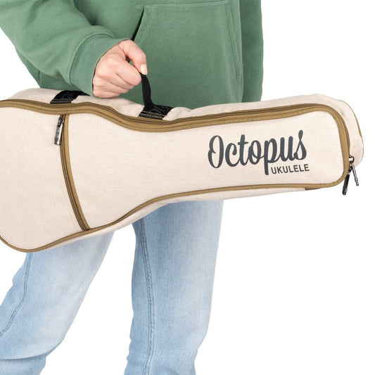 Octopus UK57 fine hessian ukulele gig bag ~ Soprano