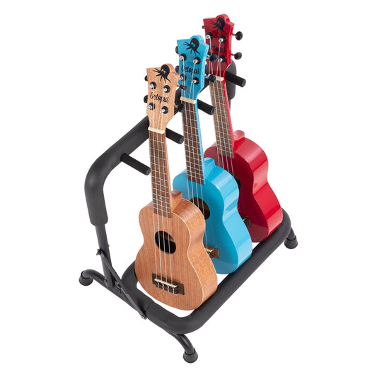 Octopus universal stand for multiple ukuleles ~ 3 ukuleles