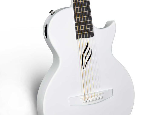 Enya Nova Go Carbon Fiber Acoustic Guitar White