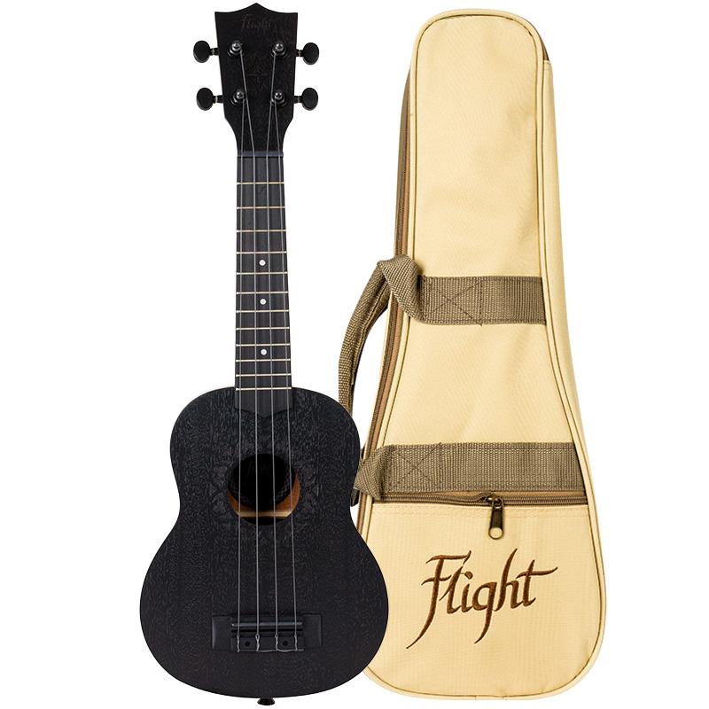 Flight NUS310BB Soprano Ukulele Blackbird